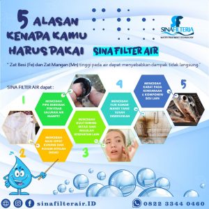 5 Alasan Kenapa Sina Filter Air
