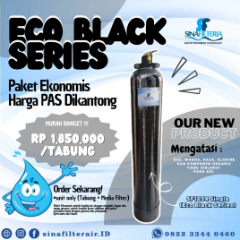 Filter Air Rumah Tangga Ekonomis Eco Black Series SF1054EBS
